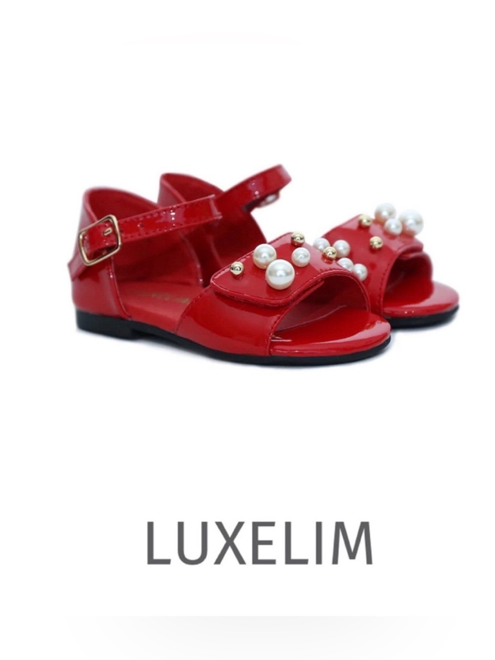 Luxelim sz 25 Emma red Sandals leather